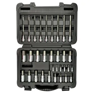 VIM Tools 32 Piece Elite Hex Metric Master Driver Set - S2 Steel