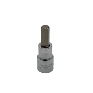 VIM Tools 10 mm Hex Bit, Satin Chrome 1/2 Inch Square Drive Bit Holder