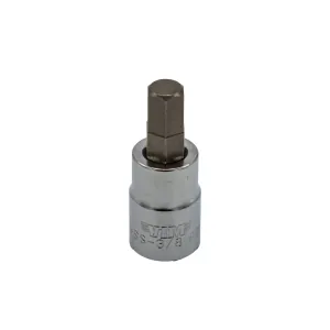 VIM Tools 3/8" HEX BIT, SATIN X 3/8" SQ. DR. BIT HOLDER