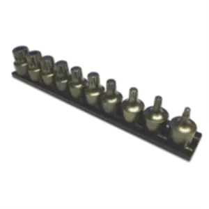 VIM Tools Impact XZN Driver Set 10 Piece Power Or Hand Approved, 3/8 Square Drive
