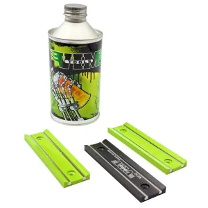 VIM Tools Demo Can and 3 Magnetic Can Holders For MCHSTATION Magnetic Can Holder Display - Green/Black