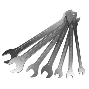 VIM Tools Metric Flat Wrench 16 mm X 17 mm, Open End, Thin Flat Design
