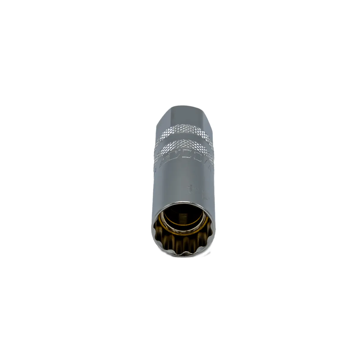 VIM Tools 14MM 12PT MAGNETIC THIN WALL SPRING-LOADED UJ SPARK PLUG SOCKET - 3/8'' DR.