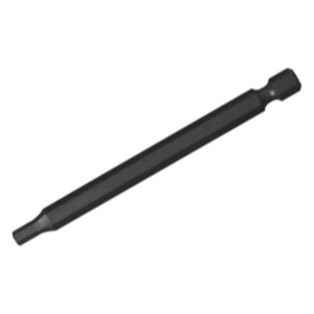 VIM Tools 5 mm Power Drive Hex Bit 6 Long, S2 Steel, Gun Metal Gray