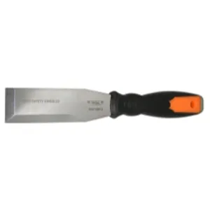 VIM Tools Stainless Striking Scraper, 1.50 Inch Wide Dual Bevel