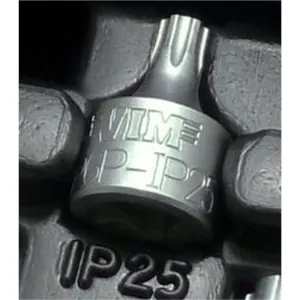 VIM Tools T25 TORX Plus, 1/4 Inch Square Drive One Piece Design, S2 Impact Quality