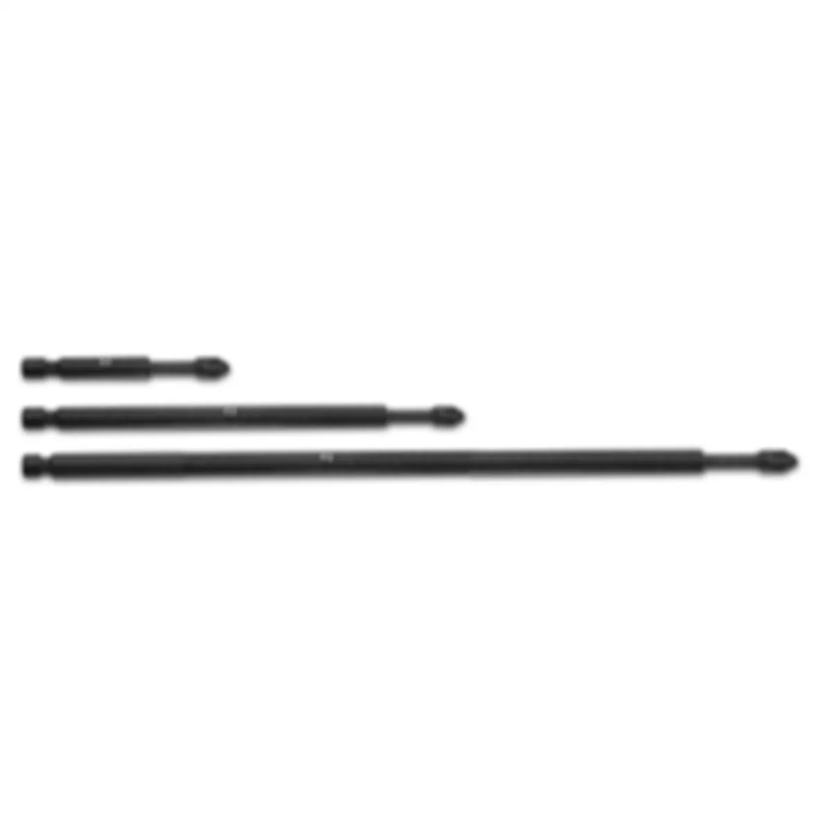 VIM Tools Philips P2 Torsion Power Shank Driver Set, 3 Piece 3, 6, & 9 Inch Philips Drivers