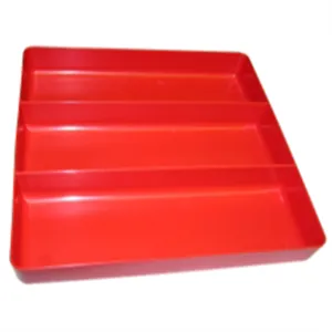 VIM Tools 3-Compartment Plastic Tray Organizer, 10.5 in. x 10.5 in.