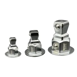 VIM Tools 3 Piece Wrench Wobble Socket Adapter Set