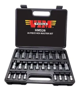 26 Piece Master Hex Bit Set
