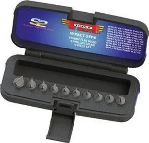 10 Pc Power/Hand Impact Stubby