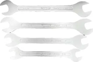 4 Piece SAE Large Flat Wrench