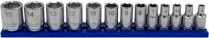 13 Piece 1/4" Drive Metric