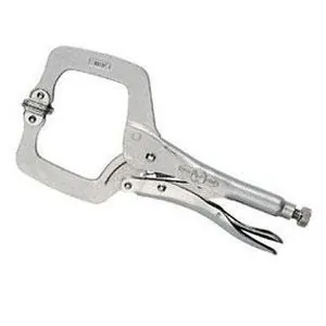 Locking Clamp with Swivel Pads, 11"/275mm
