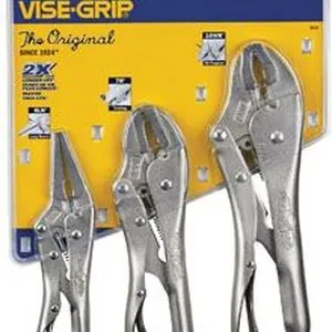 3 Pc. The Original Locking Pliers Set