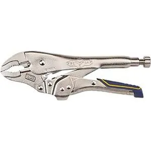 IRWIN VISE-GRIP Welding Pliers, Fast Release, Curved Jaw, 10-Inch