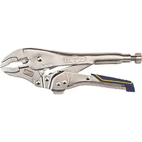 IRWIN VISE-GRIP Welding Pliers, Fast Release, Curved Jaw, 10-Inch