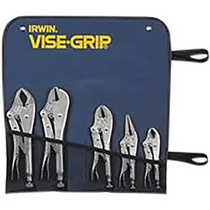 5PC PLIER LCKING FAST REL KIG