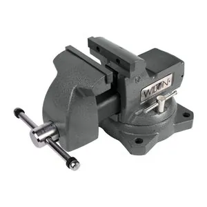 Wilton 5 Inch Mechanics Bench Vise with 360 Degree Swivel Base and Anvil