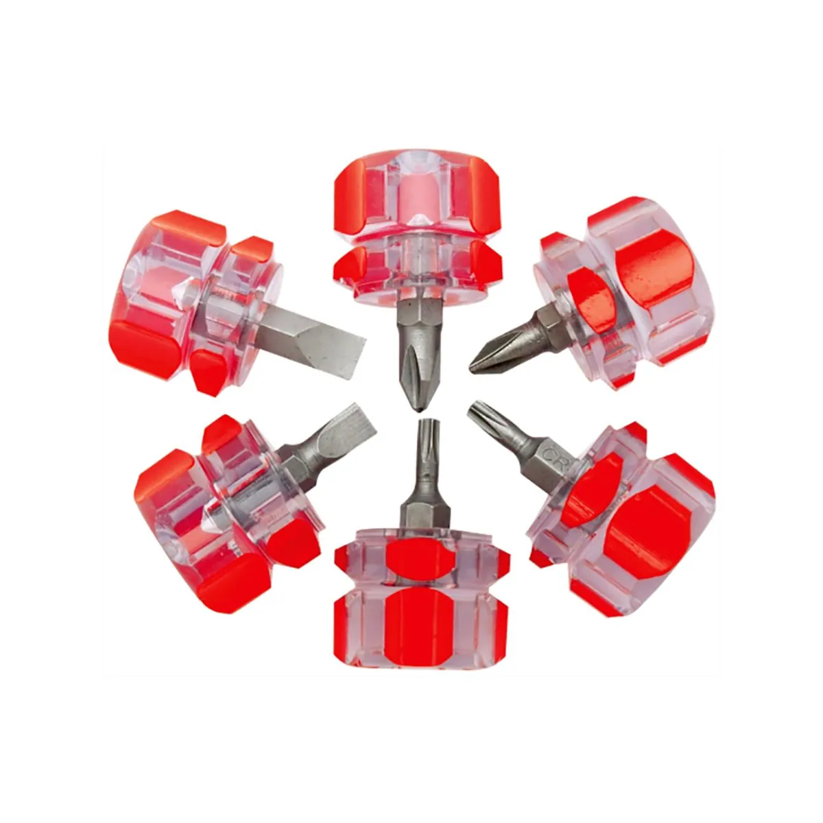 Wilmar Corp. / Performance Tool 6 Piece Mini Stubby Screwdriver Set