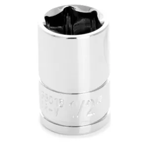 Wilmar Corp. / Performance Tool 3/8" Drive 1/2" 6pt Socket