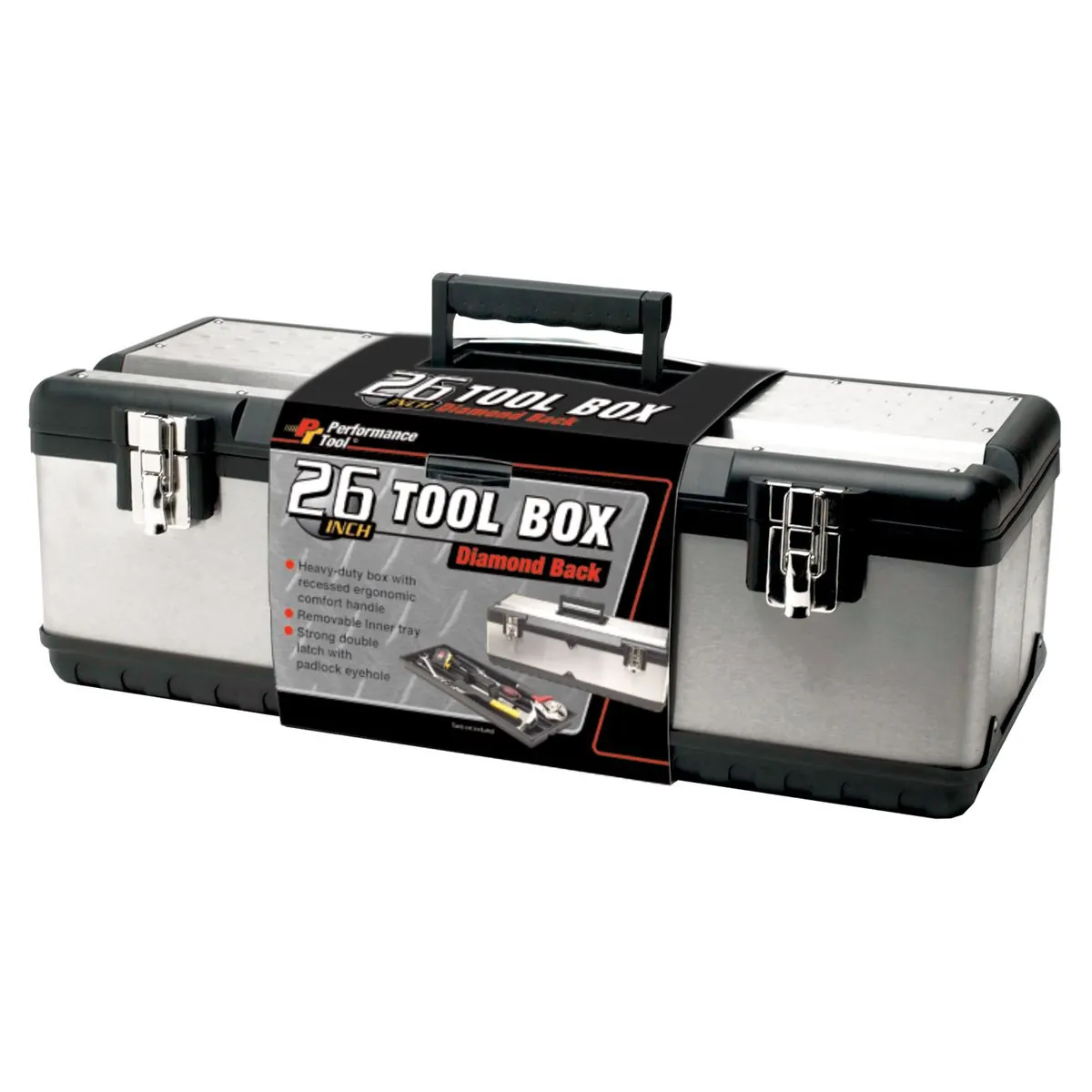 Wilmar Corp. / Performance Tool 26" Steel Tool Box