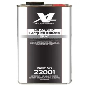 Excel Auto Body Products High Solids Acrylic Lacquer Primer-Gray-GL
