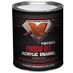 Excel Auto Body Products PORSCHE RED GA.ACRY ENAM.