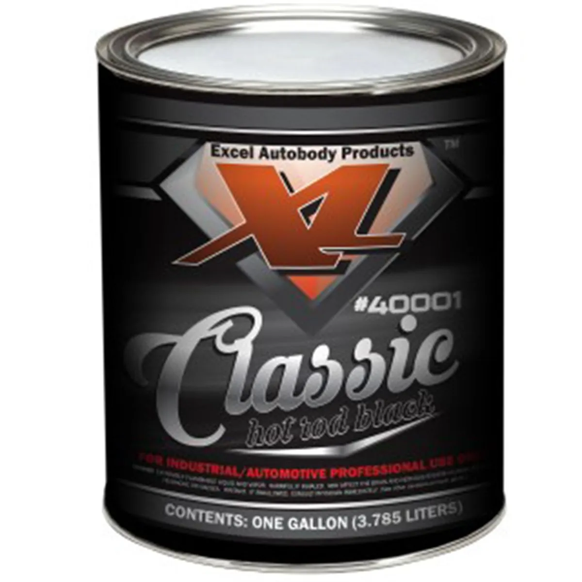 Excel Auto Body Products HOT ROD SATIN BLACK GA