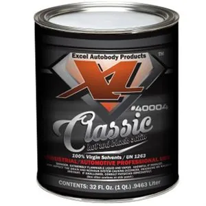 Excel Auto Body Products HOT ROD SATIN BLACK QT