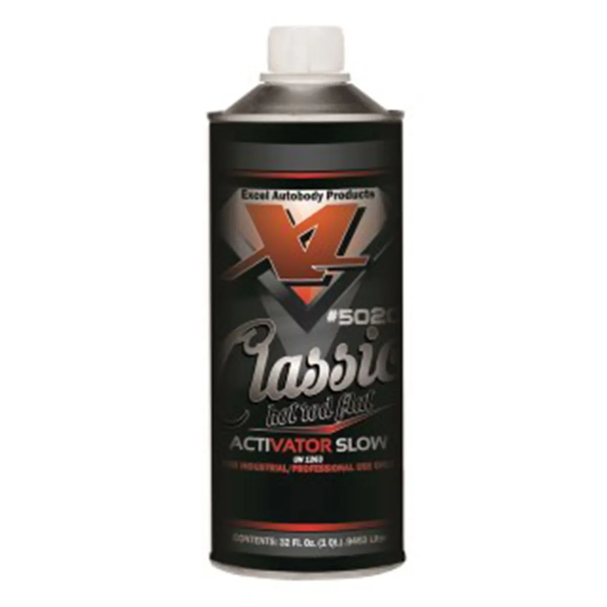 Excel Auto Body Products HOTROD FLAT ACTIV SLOW QT