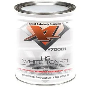 Excel Auto Body Products HS WHITE TONER GA