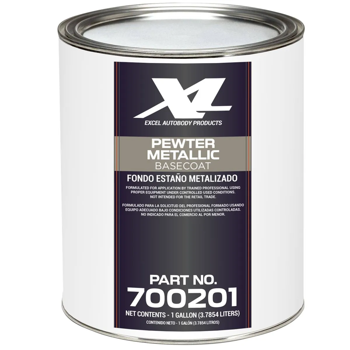 Excel Auto Body Products PEWTER METALLIC B/C GA.