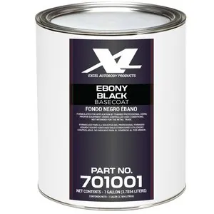 Excel Auto Body Products EBONY BLACK BASECOAT GA