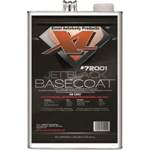 Excel Auto Body Products JET BLACK BASECOAT GA