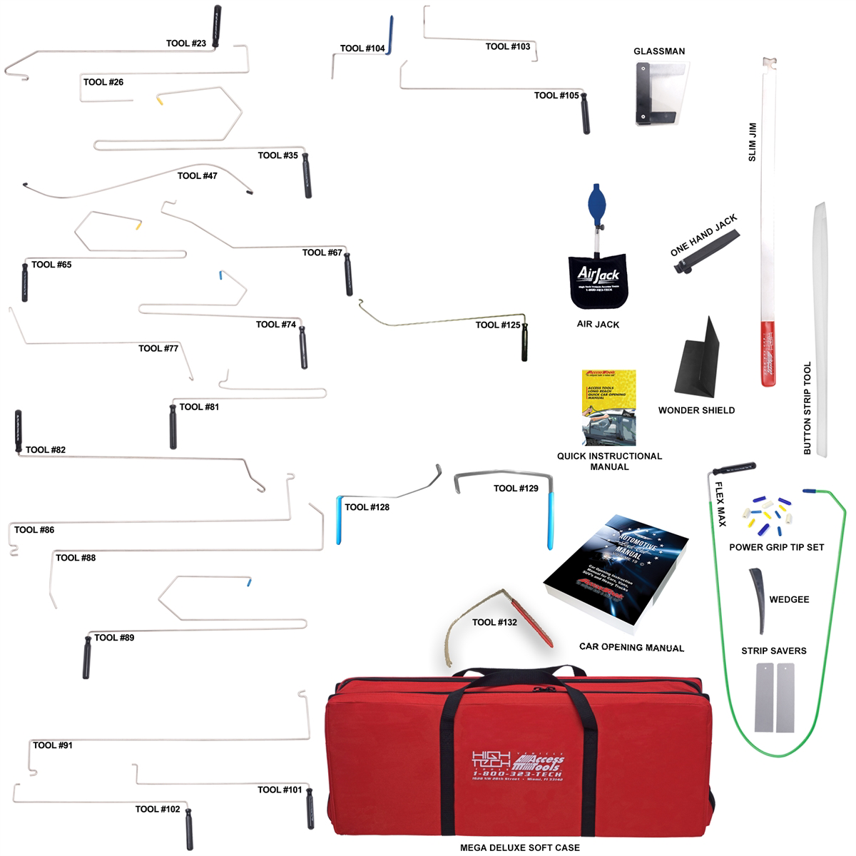 Access Tools Super Combo Complete Set