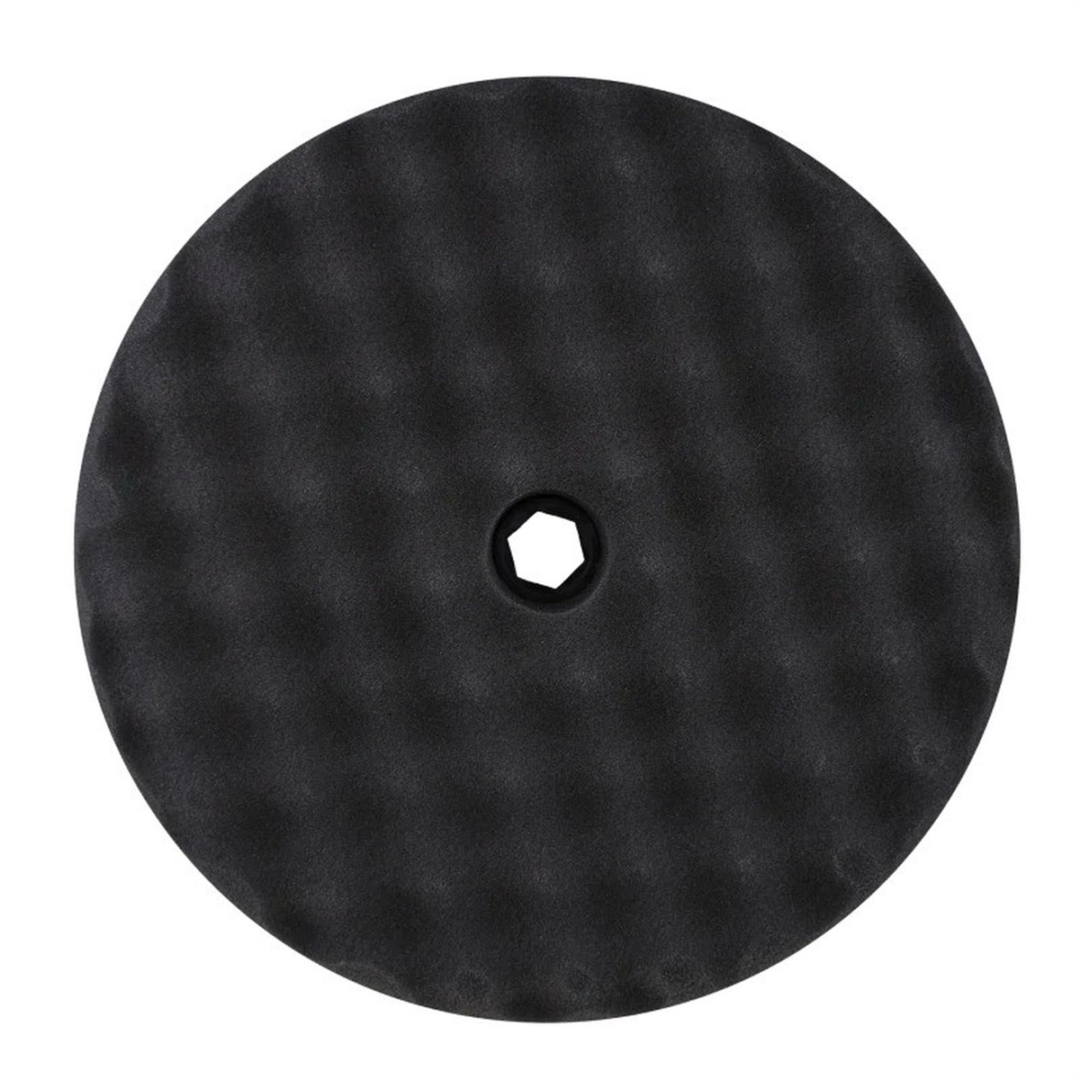 Buff And Shine 820SP Double Sided Snap Pad, 8 in Dia, Foam Pad, Black