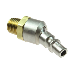 Coil Hose Straight Coilock Connector, 6 mm 1/8 Inch BSPT Male