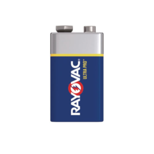 9V Alkaline Batteries 2PK