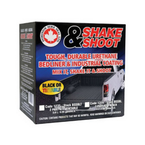 Dominion Sure Seal Shake and Shoot BSSBLT 2-Part Tintable Bed Liner Coating, 3.6 L