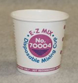 1/4-Pint Plastic Mixing Cups, box of 400
