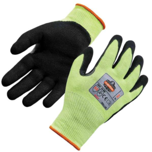 Ergodyne 7041 L Lime Nitrile-Coated Level 4 Cut Gloves