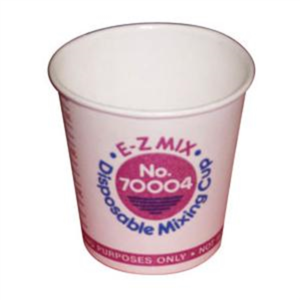 E-Z Mix 1/4 PINT DISPOSABLE MIXING CUPS 400/BOX