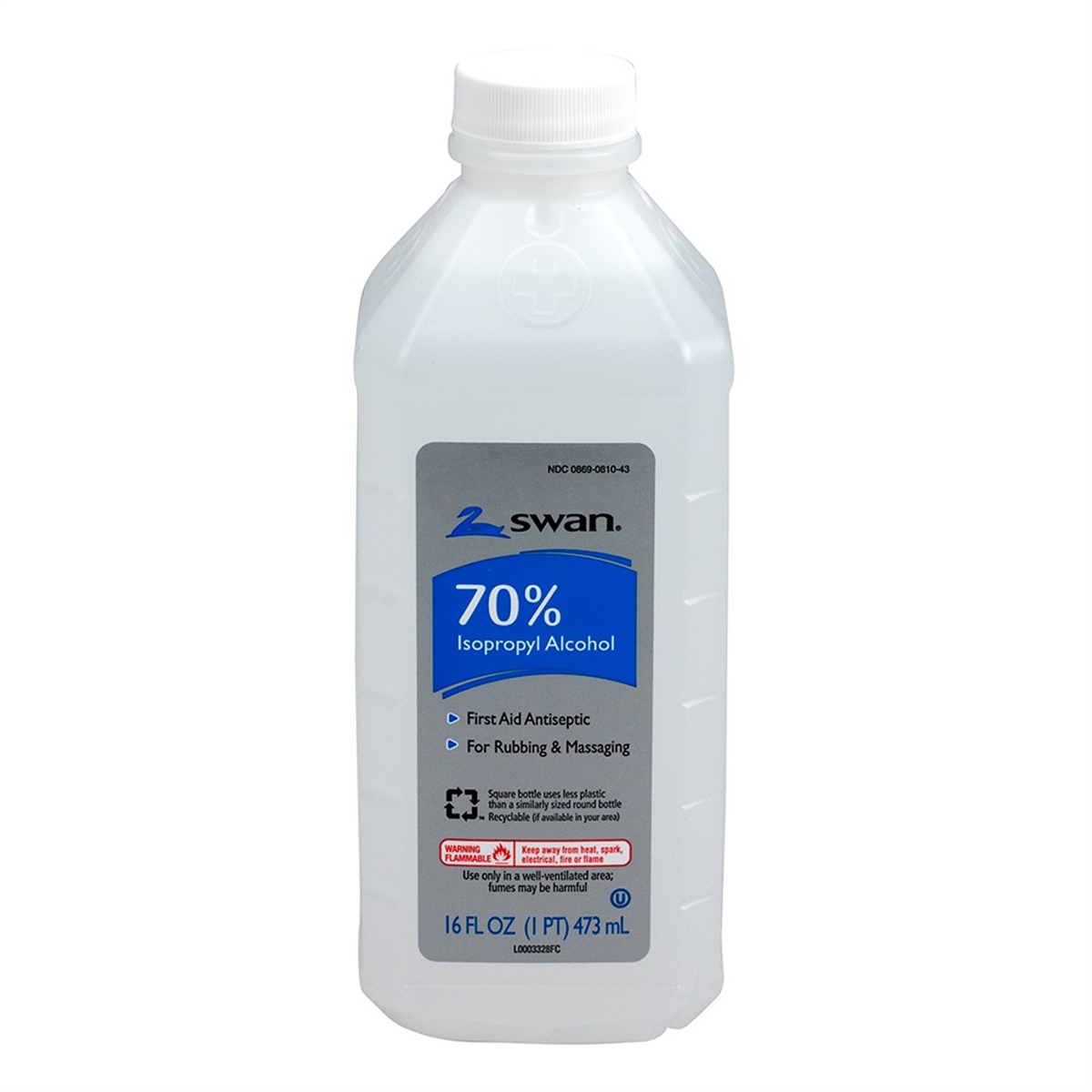 First Aid Only Alcohol 70% Isopropyl 16 oz.