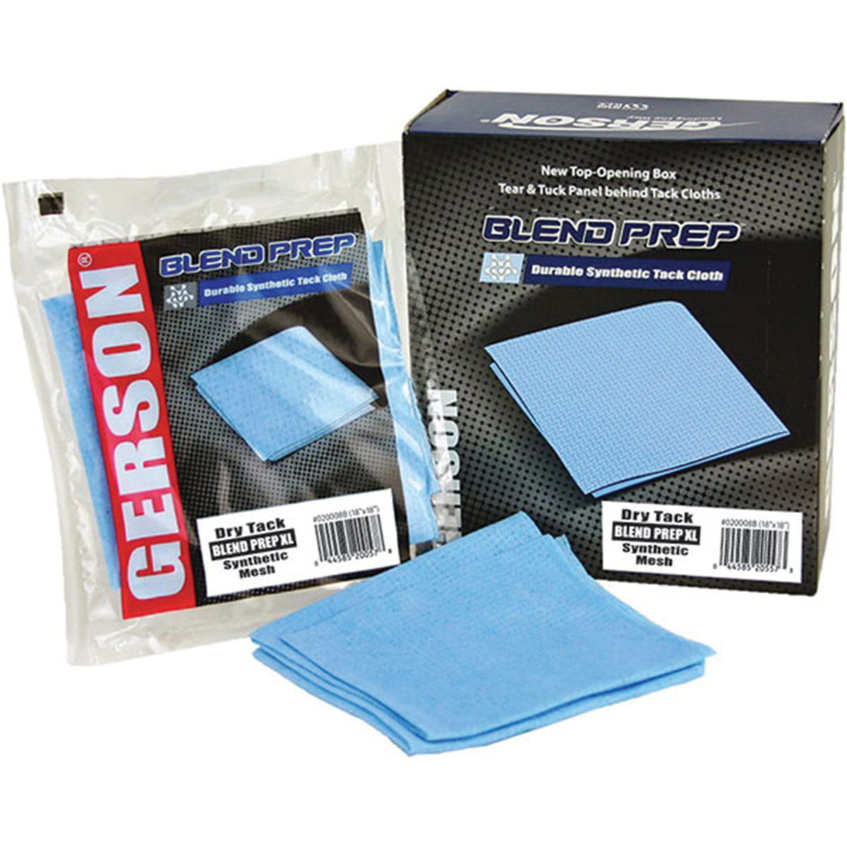 Gerson Co. Blend Prep 020008B Tack Cloth, XL, 18 in L x 18 in W, Blue