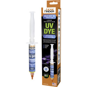 (1) 0.3oz (10ml)- SOLO-SHOTTM XL Single-Use Universal A/C Dye Syringe