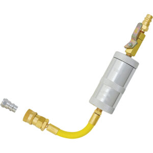 2 oz (60 ml) Refillable Universal A/C & Oil Fluid Injector with R-134a hose, coupler & purge fitting