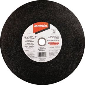 14" x 1/8" x 1" Ferrous Metal Standard Abrasive Cut-Off Wheels