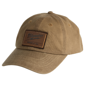 Milwaukee Tool Waxed Canvas Adjustable Hat - Khaki