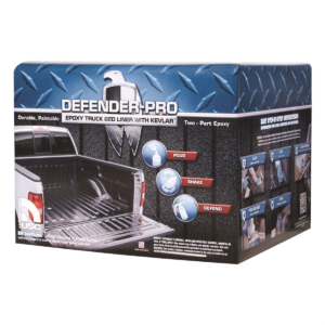 Morton Paint DOMINATOR DEFENDER-PRO 1800-2PROMO Promo Truck Bed Liner Kit, Black, 1:1 Mixing